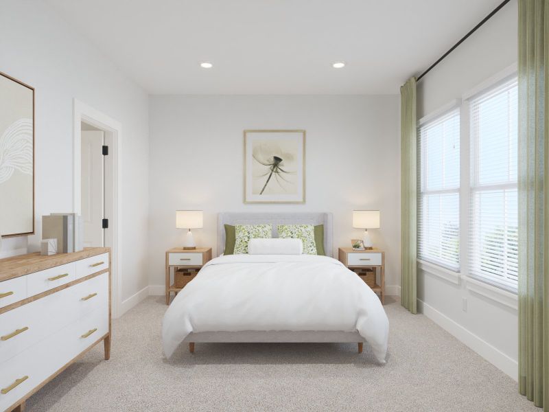 Furnished interior view inside a new home in Zermatt Townhomes, Nashville (Image 8). Furnished interior view inside a new home in Zermatt Townhomes, Nashville (Image 8).