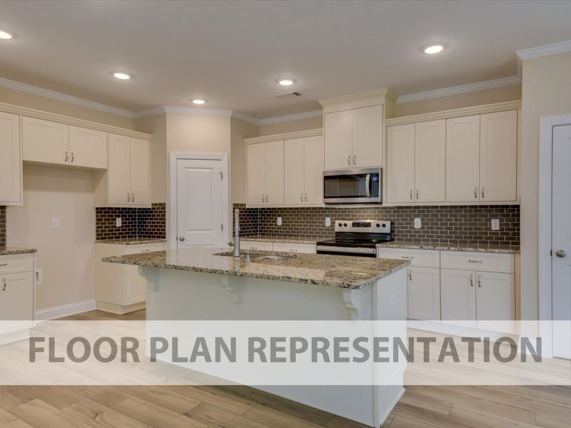 Furnished interior view inside a new home in Tillery Park, Grovetown (Image 5).