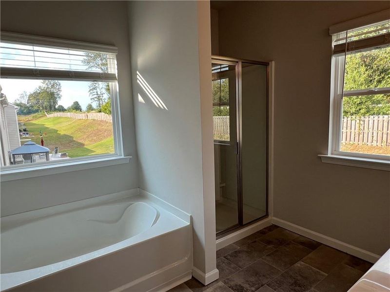 Furnished interior view inside a new home in The Village at Maple Street, Dawsonville (Image 7).