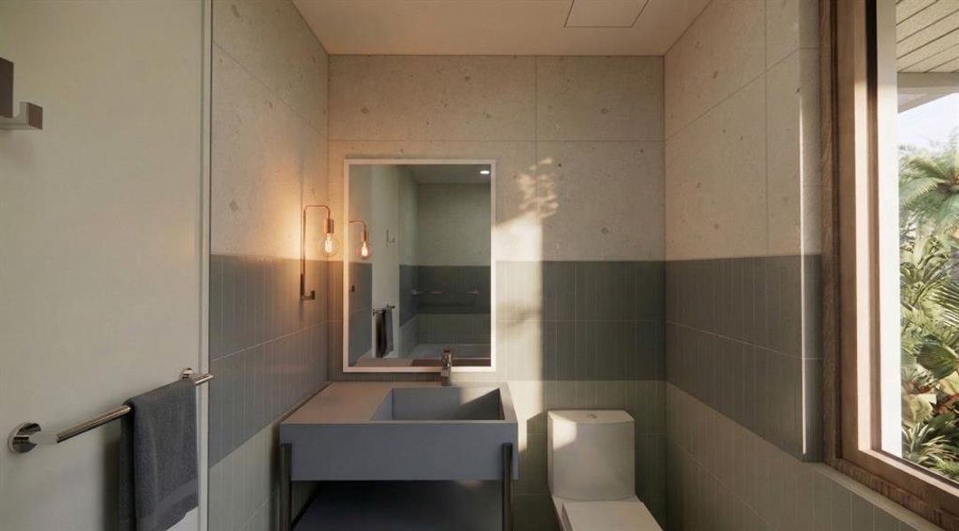 Furnished interior view inside a new home in , Longboat Key (Image 21).