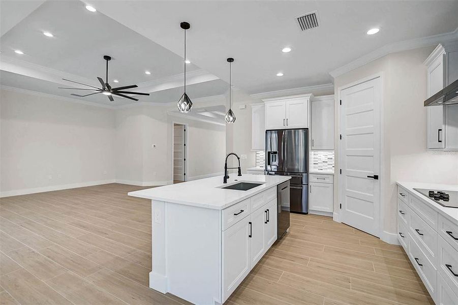 Furnished interior view inside a new home in , Rotonda West (Image 16).
