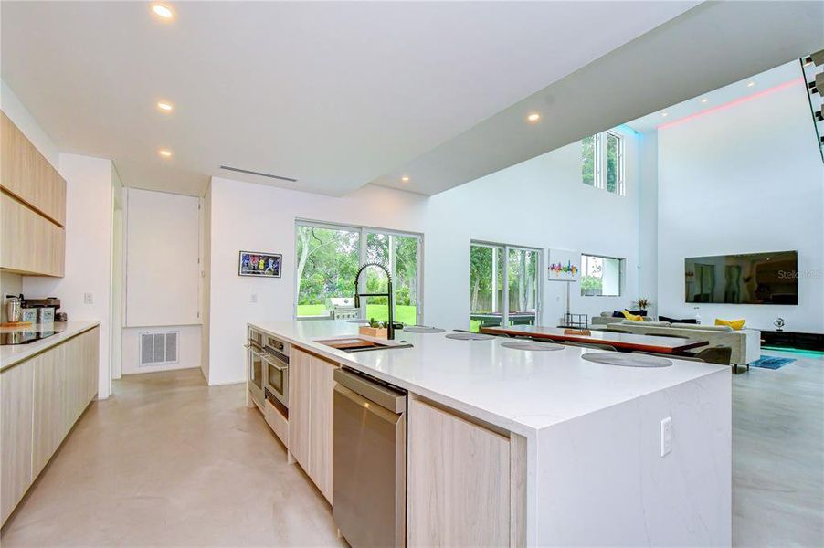 Furnished interior view inside a new home in , Tampa (Image 9).