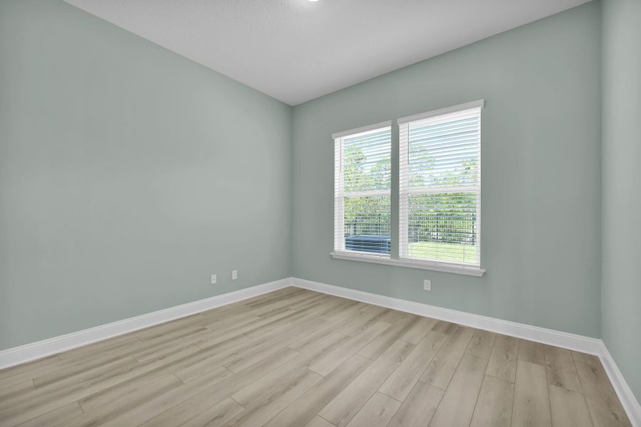 Representative unfurnished interior of a home built from the Crescent by Riverside Homes in Mariposa at EverRange, Jacksonville (Image 34).