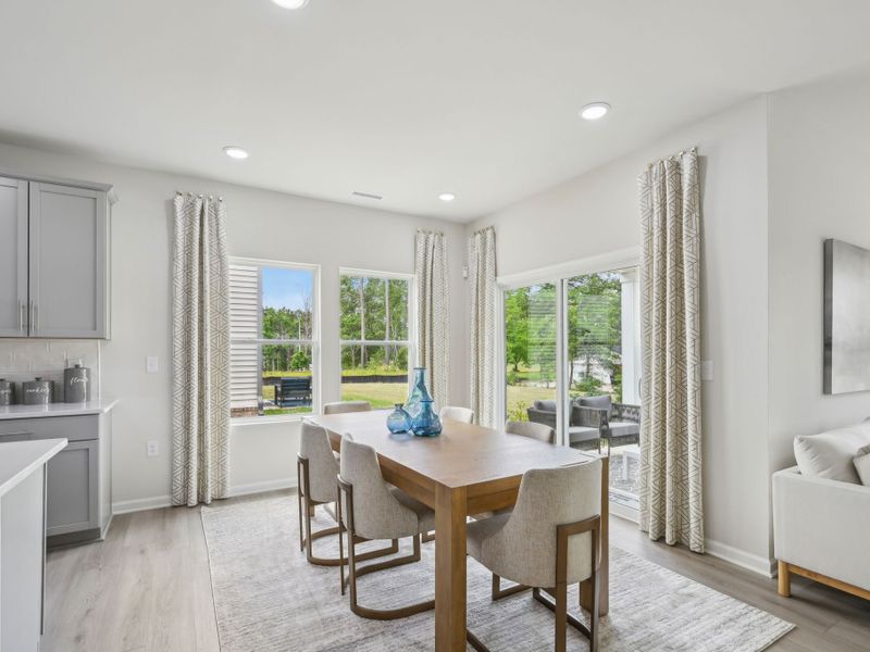 Furnished interior view inside a new home in Oak Manor - Signature Series, Garner (Image 9).