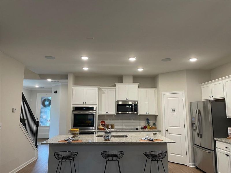 Furnished interior view inside a new home in The Collection at Wolf Creek, Lawrenceville (Image 8).