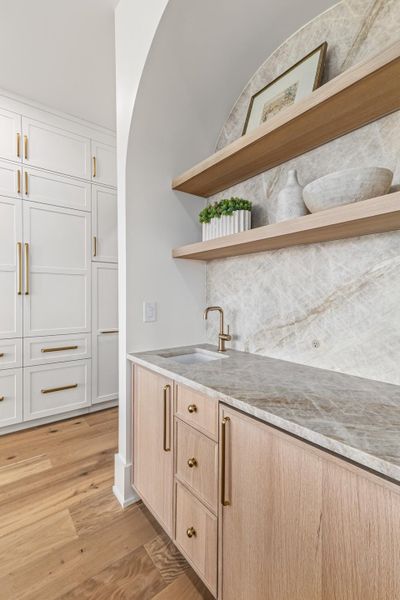 Furnished interior view inside a new home in , Charleston (Image 12).