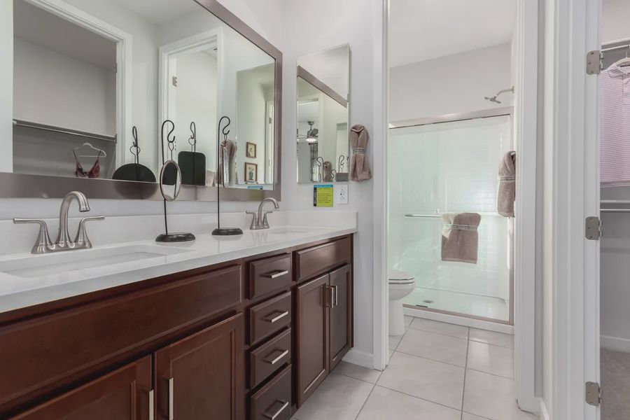 Furnished interior view inside a new home in Avanti at Granite Vista, Waddell (Image 12).