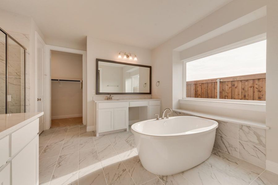 Furnished interior view inside a new home in Somercrest, Midlothian (Image 12).