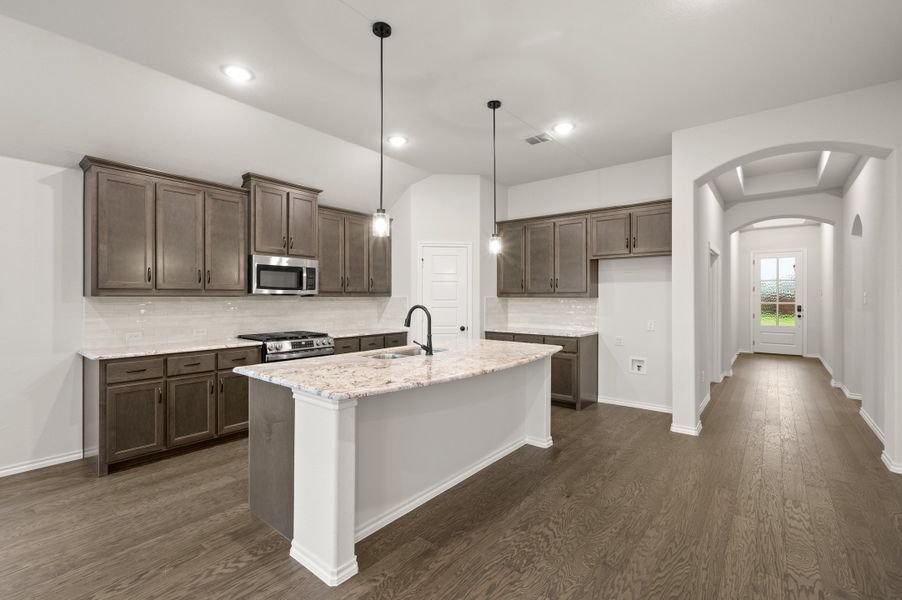 Furnished interior view inside a new home in Chisholm Hills, Cleburne (Image 6).