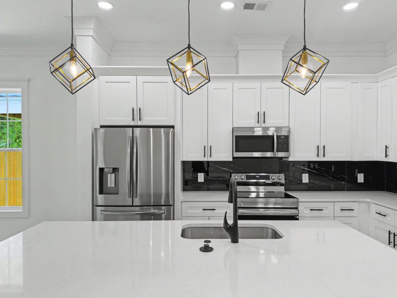 Furnished interior view inside a new home in , North Charleston (Image 13).