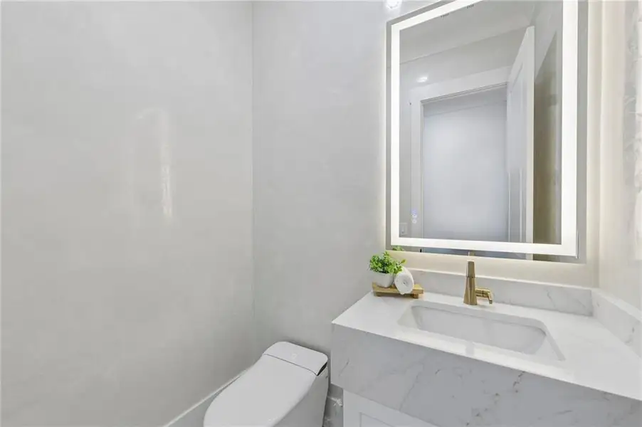 Furnished interior view inside a new home in , Hoschton (Image 19).