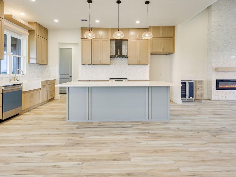 Furnished interior view inside a new home in , Angleton (Image 4).
