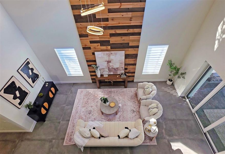 Furnished interior view inside a new home in , Sarasota (Image 60).