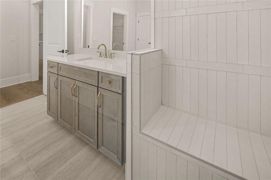 Furnished interior view inside a new home in Soleil Belmont Park, Canton (Image 18). Furnished interior view inside a new home in Soleil Belmont Park, Canton (Image 18).