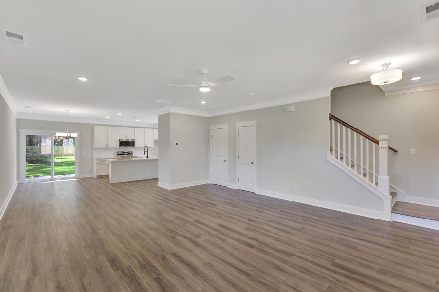 Spacious, unfurnished interior of a new home in , Awendaw (Image 9). Spacious, unfurnished interior of a new home in , Awendaw (Image 9).