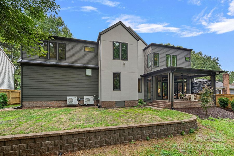 Front exterior of a new home in , Charlotte, NC, highlighting curb appeal (Image 24).