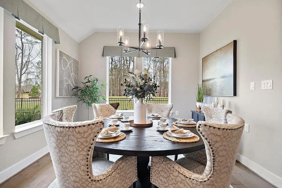 Furnished interior view inside a new home in Chambers Creek, Willis (Image 6).