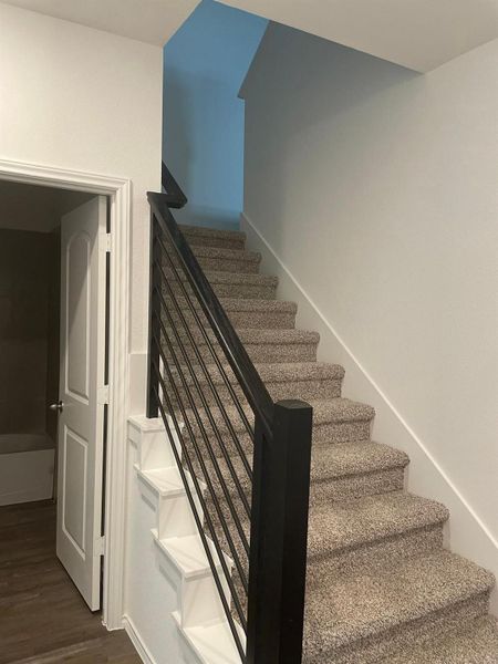 Spacious, unfurnished interior of a new home in Sunterra, Katy (Image 10). Spacious, unfurnished interior of a new home in Sunterra, Katy (Image 10).