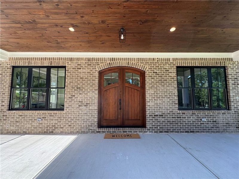 Exterior details and patio area of a home in , Woodstock (Image 26).