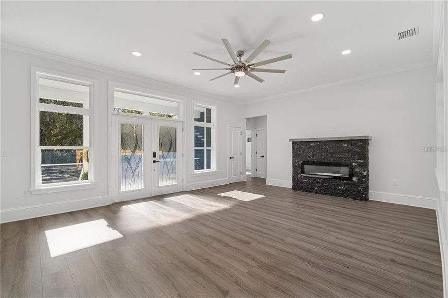 Spacious, unfurnished interior of a new home in , Palm Coast (Image 35). Spacious, unfurnished interior of a new home in , Palm Coast (Image 35).