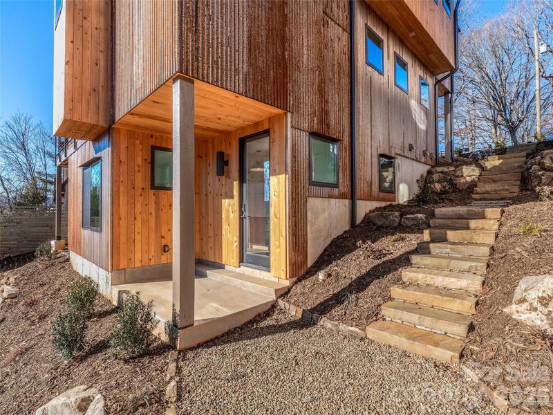 Lower Level Private Entrance