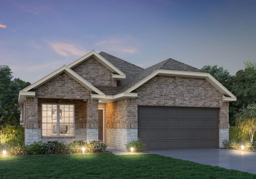 Front exterior of a new home in Lake Conroe Area Homes, Montgomery, TX, highlighting curb appeal (Image 1). Front exterior of a new home in Lake Conroe Area Homes, Montgomery, TX, highlighting curb appeal (Image 1).