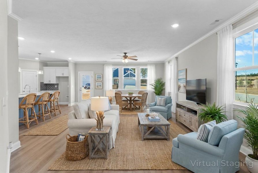 Furnished interior view inside a new home in Tillery Park, Grovetown (Image 6).