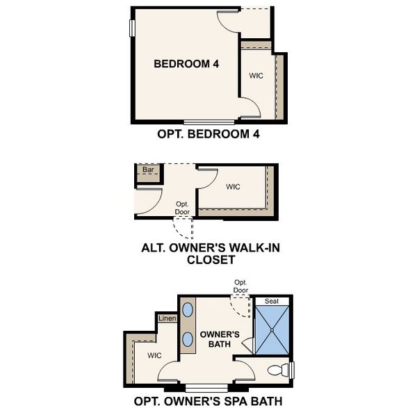 2D floor plan layout for the Westfield by Century Communities in Overland Ranch, Aurora, CO (Image 5). 2D floor plan layout for the Westfield by Century Communities in Overland Ranch, Aurora, CO (Image 5).