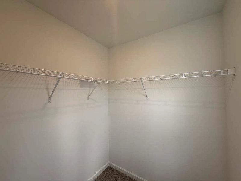 Sample Photo: Bedroom Two Walk-In Closet