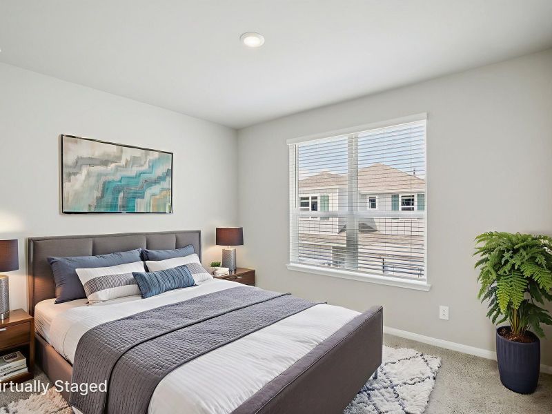 Furnished interior view inside a new home in Kemah Crossing - Luxe Series, Kemah (Image 7).