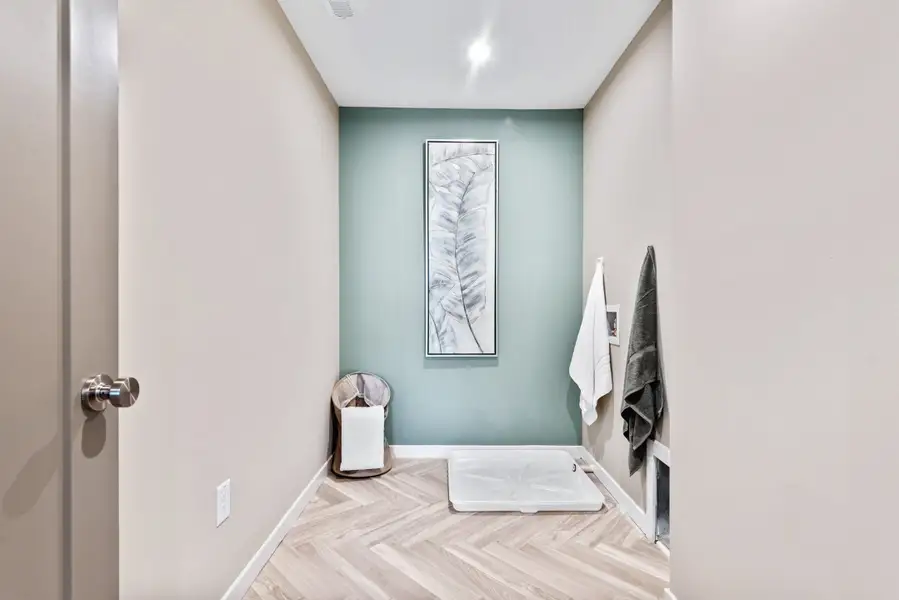 Representative furnished interior of a home built from the Greenbriar by Fischer Homes in Three Rivers, Rome (Image 33).