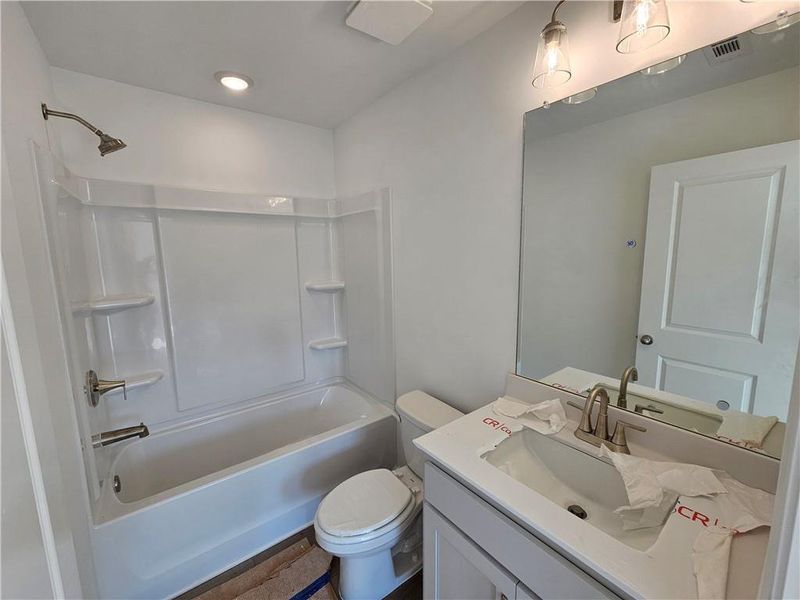 Furnished interior view inside a new home in The Estates at Casteel, Bethlehem (Image 7).
