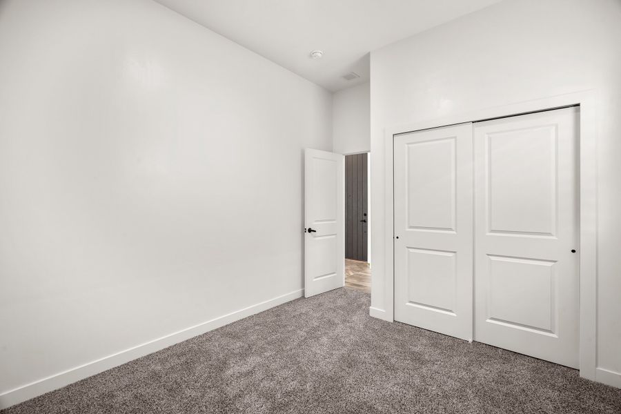 Representative unfurnished interior of a home built from the Sand Hills by LEH. Homes in Tierra Del Este 90, El Paso (Image 24). Representative unfurnished interior of a home built from the Sand Hills by LEH. Homes in Tierra Del Este 90, El Paso (Image 24).