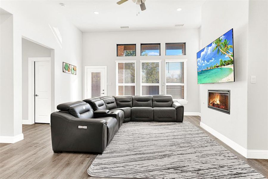 Furnished interior view inside a new home in , Little Elm (Image 4).