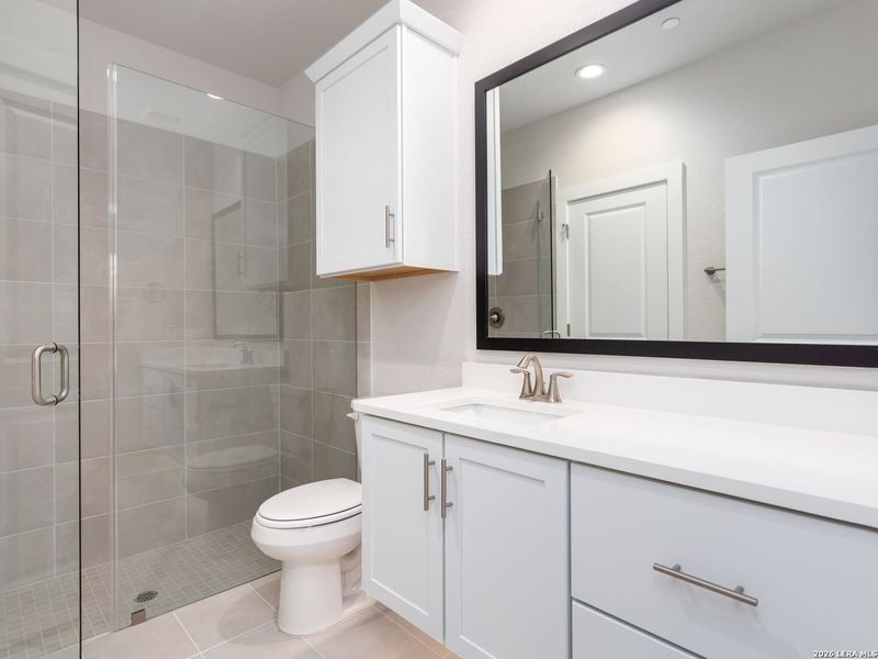 Furnished interior view inside a new home in , San Antonio (Image 10).