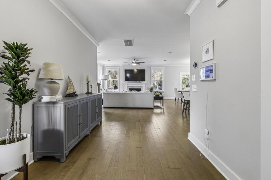 Furnished interior view inside a new home in , Charleston (Image 6). Furnished interior view inside a new home in , Charleston (Image 6).