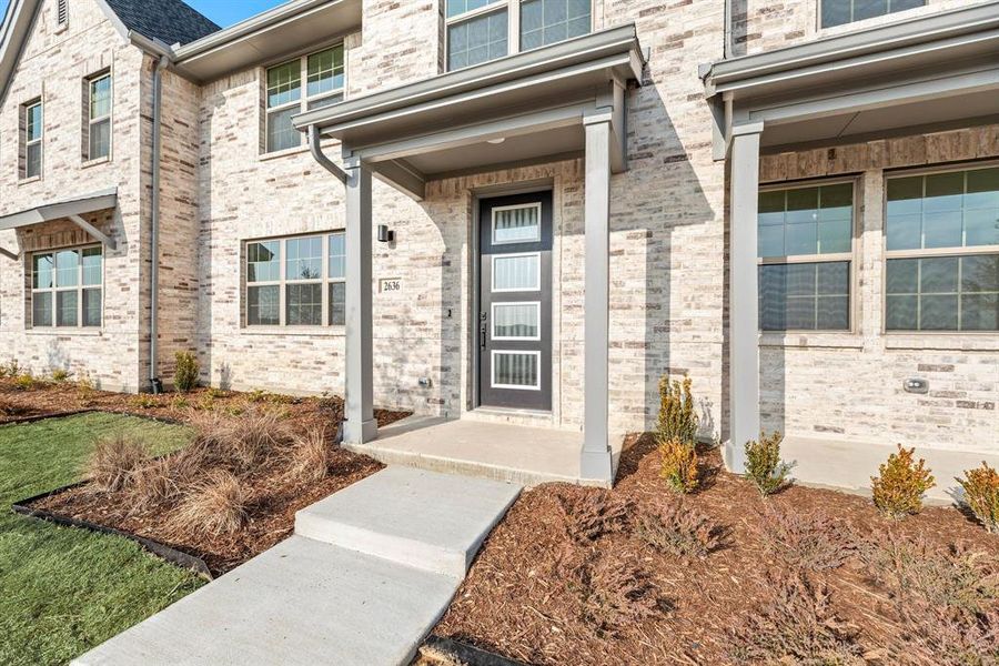 Your beautiful new lock & leave home features a welcoming front porch to greet family and friends! Your beautiful new lock & leave home features a welcoming front porch to greet family and friends!