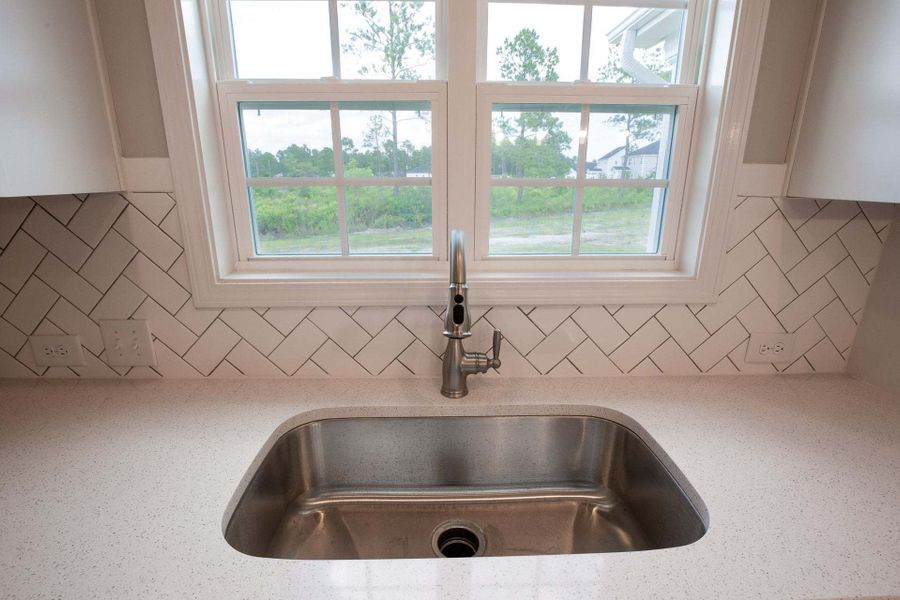 Representative furnished interior of a home built from the Drayton by Caviness & Cates Communities in Bartlett Manor, Youngsville (Image 173).