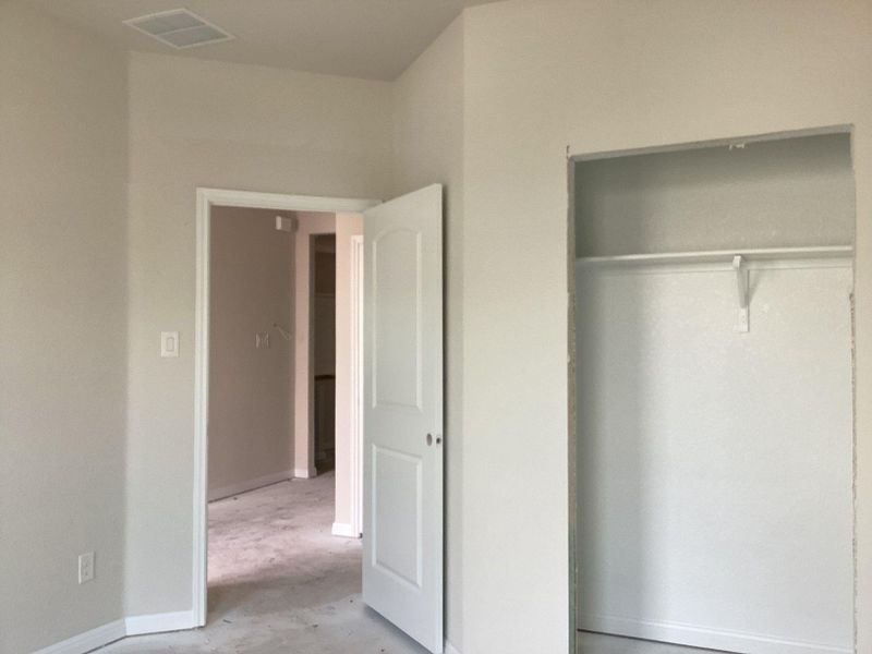 In-progress construction of a new home in The Cottages at Lariat, Liberty Hill, TX (Image 17).