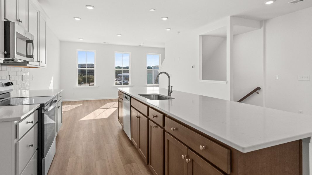 Furnished interior view inside a new home in Seabreeze Crossing, Little River (Image 8).