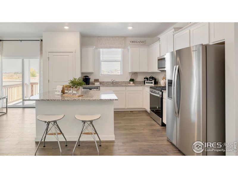 Furnished interior view inside a new home in Prairie Song, Windsor (Image 20).