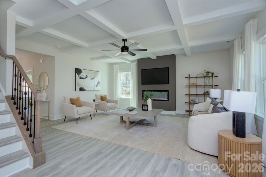 Furnished interior view inside a new home in , Bessemer City (Image 31). Furnished interior view inside a new home in , Bessemer City (Image 31).