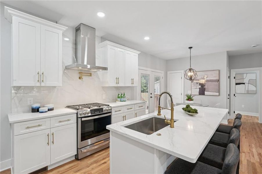 Furnished interior view inside a new home in , Decatur (Image 13). Furnished interior view inside a new home in , Decatur (Image 13).