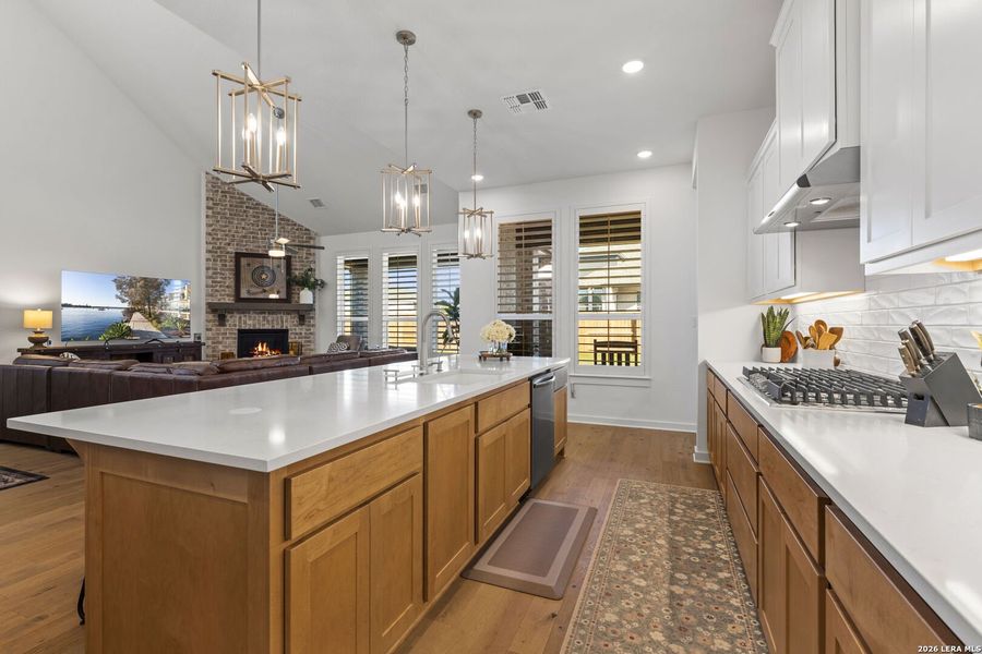 Furnished interior view inside a new home in , Kyle (Image 32).