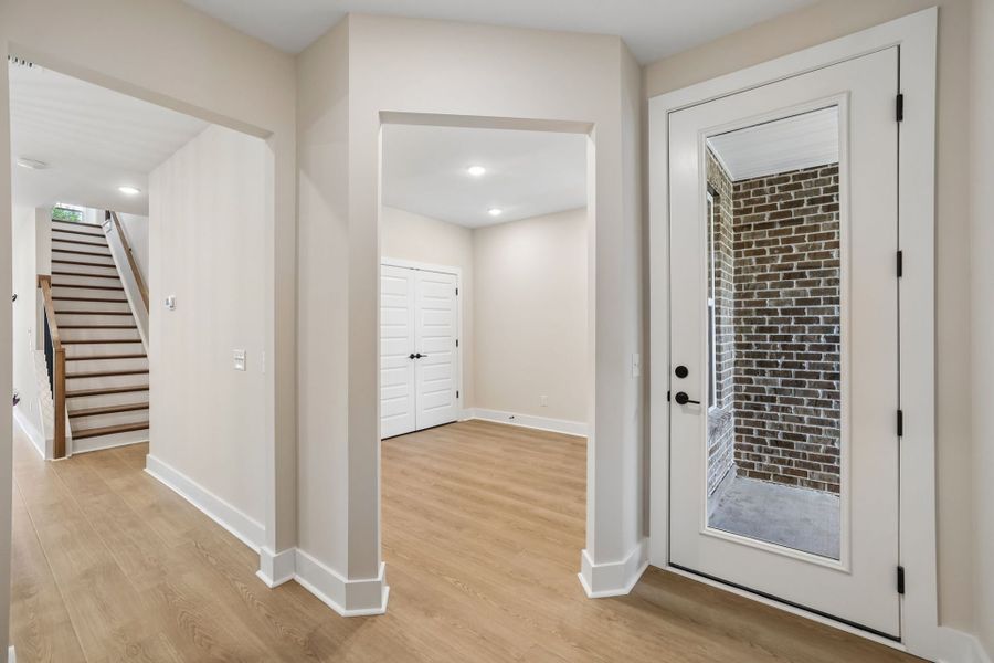 Representative unfurnished interior of a home built from the Calabar by Pulte Homes in Bradshaw Farms Reserve, Mount Juliet (Image 37). Representative unfurnished interior of a home built from the Calabar by Pulte Homes in Bradshaw Farms Reserve, Mount Juliet (Image 37).