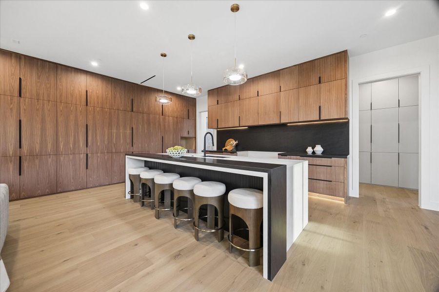 Furnished interior view inside a new home in , Bellaire (Image 19).