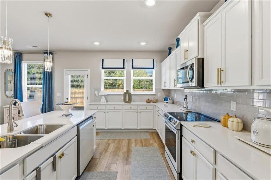 Furnished interior view inside a new home in , Locust Grove (Image 10). Furnished interior view inside a new home in , Locust Grove (Image 10).