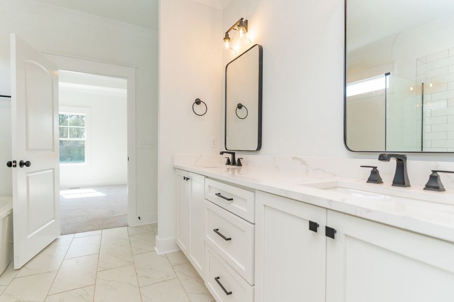 Furnished interior in a model home at Creekside in Cleveland (Image 5).