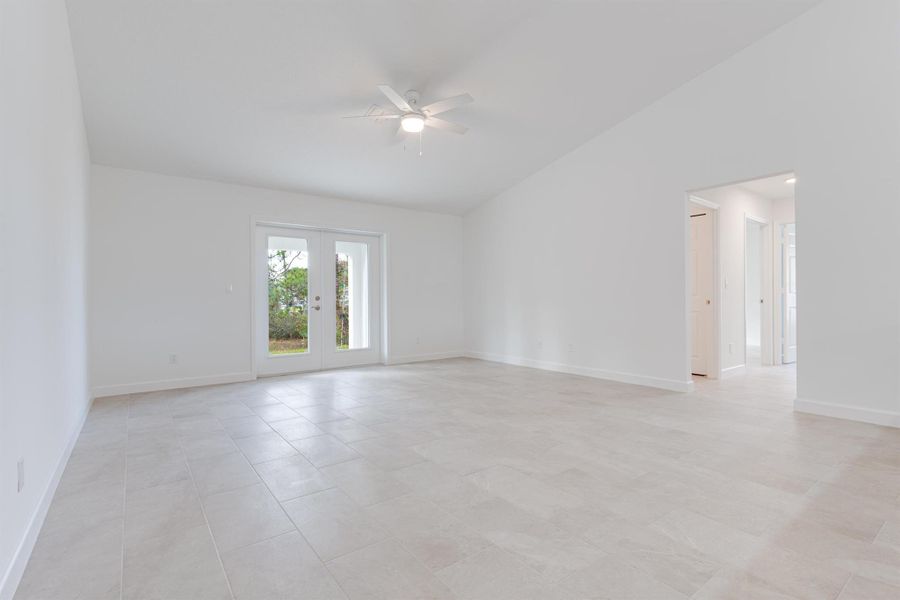 Furnished interior view inside a new home in , Vero Beach (Image 6).