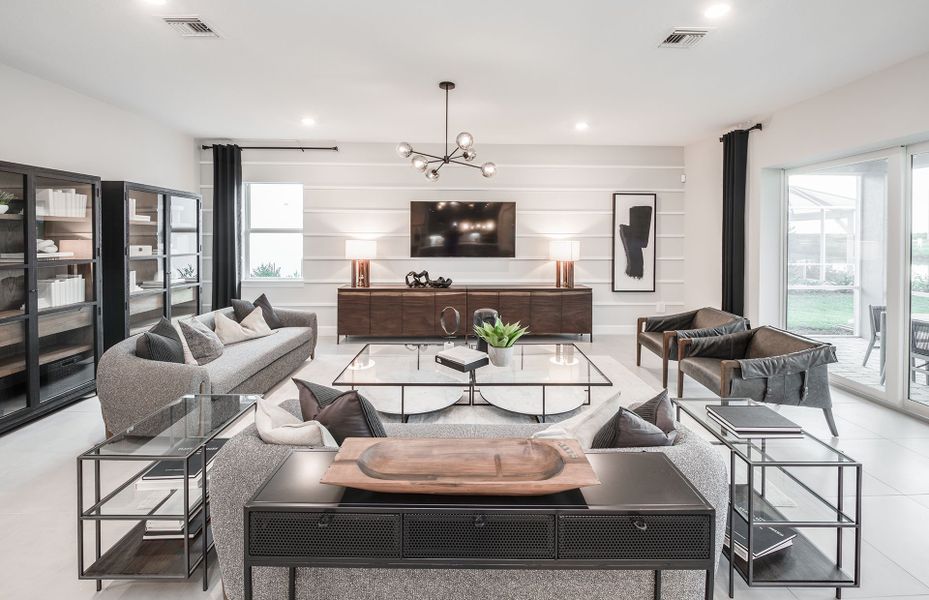 Representative furnished interior of a home built from the Oakhurst by DiVosta in Amara, Lake Worth (Image 19). Representative furnished interior of a home built from the Oakhurst by DiVosta in Amara, Lake Worth (Image 19).